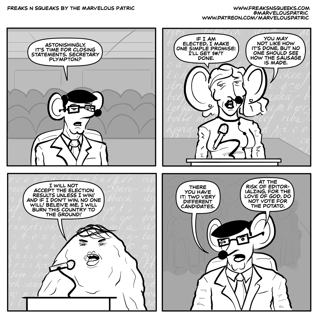 trump, clinton, election, funny, memes, jokes, furry, comics, webcomics, anthro